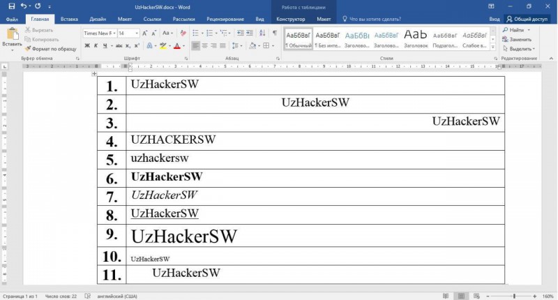 MS Office paketining Word dasturi bilan tanishish va u bilan ishlashdagi qu